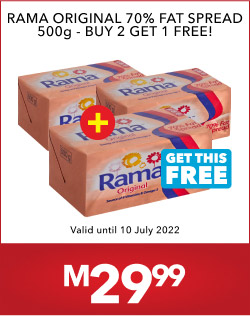 RAMA ORIGINAL 70% FAT SPREAD 500g - BUY 2 GET 1 FREE!, M29,99