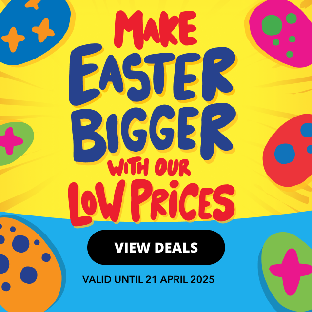 Make Easter Bigger With Our Low Prices