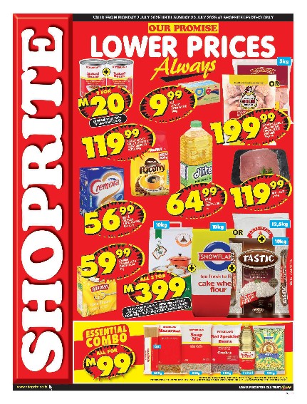 specials leaflet