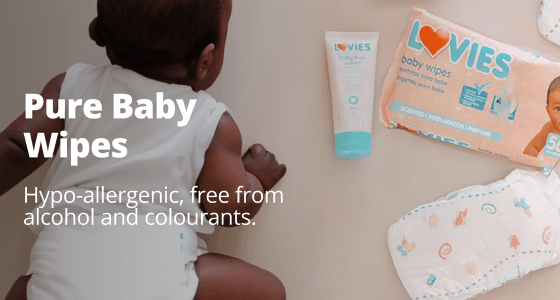 PURE BABY WIPES