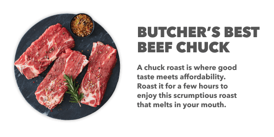 BUTCHER'S BEST BEEF CHUCK