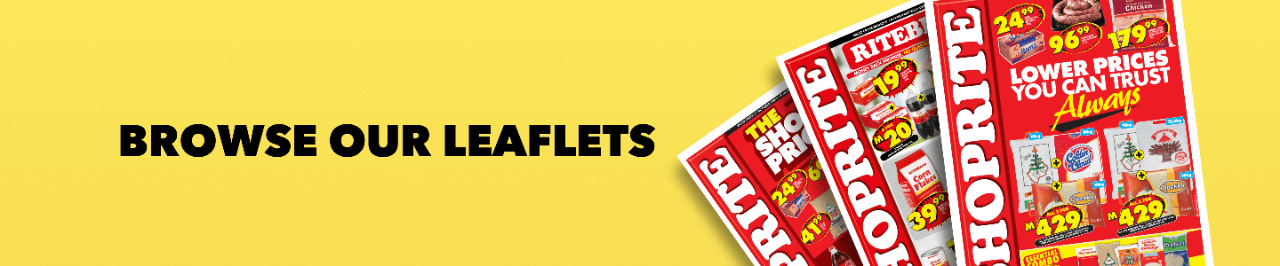 Browse our leaflets
